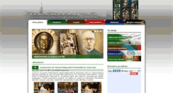 Desktop Screenshot of katedra-przemysl.pl